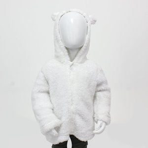 Topomini Kids White Fur Jacket